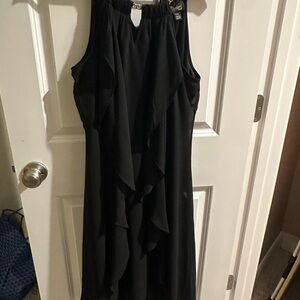 Thalia Sodi Black High Low Dress